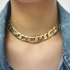NWT Jenny Bird Carter Choker Gold